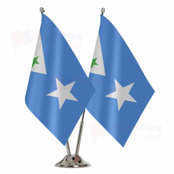Galmudug 2 Table Flags