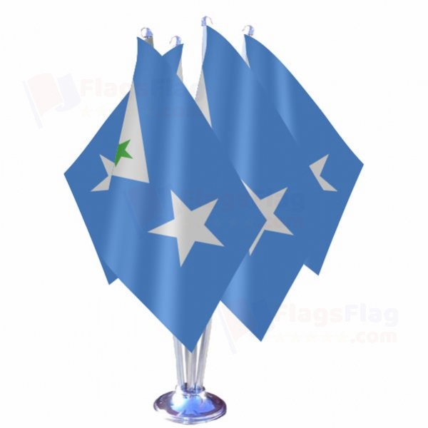 Galmudug Quadruple Table Flag