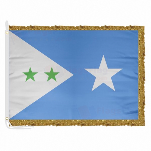 Galmudug Satin Office Flag