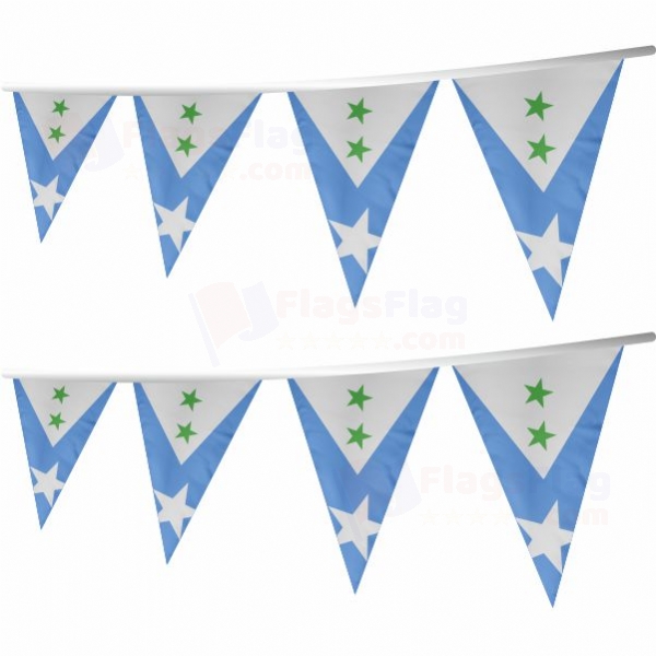 Galmudug Stringed Triangle Flag