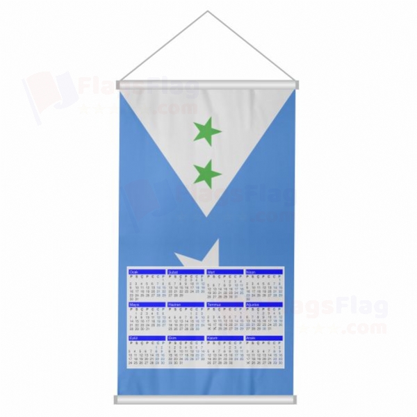Galmudug Woven Fabric Digital Printing Calendar