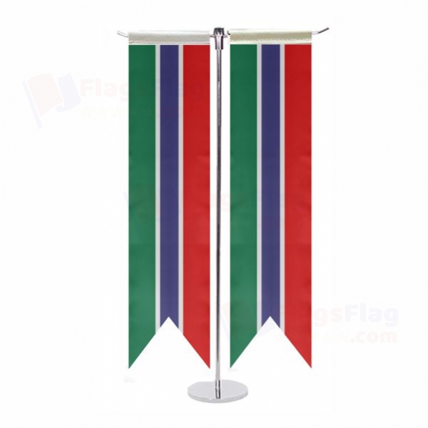 Gambia T Table Flags