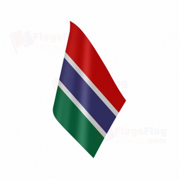 Gambia Table Flag