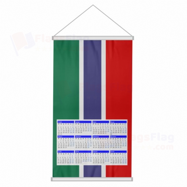 Gambia Woven Fabric Digital Printing Calendar