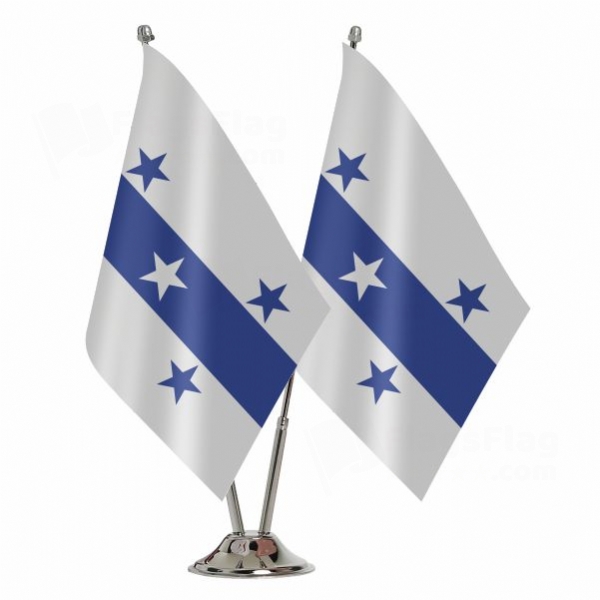 Gambier Islands Binary Table Flag