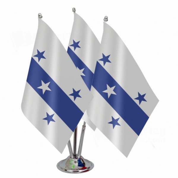 Gambier Islands Triple Table Flag