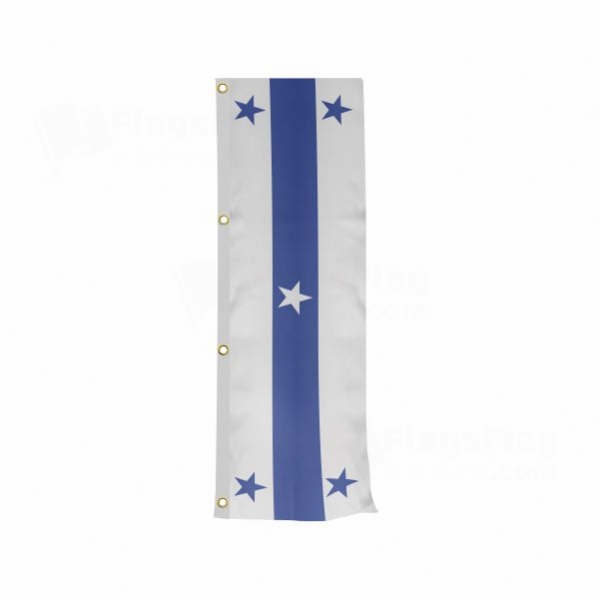 Gambier Islands Vertically Raised Flags