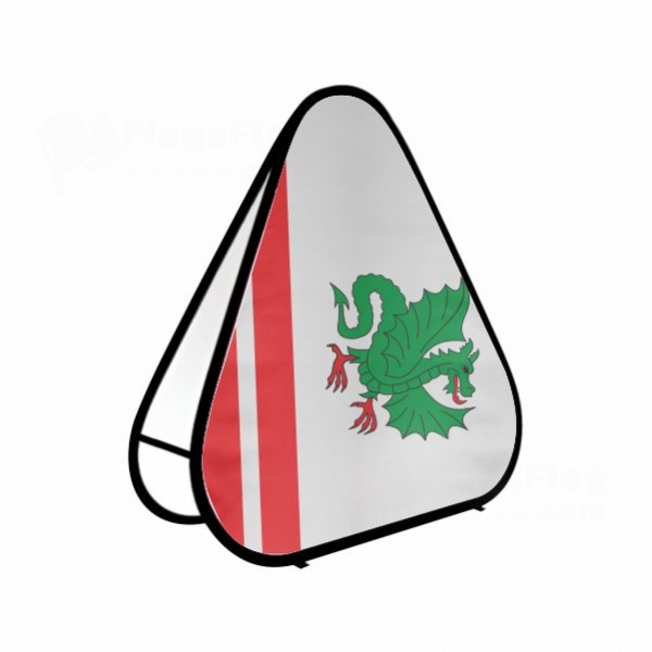 Garwolinski Triangle Fabric Banner Display Stands