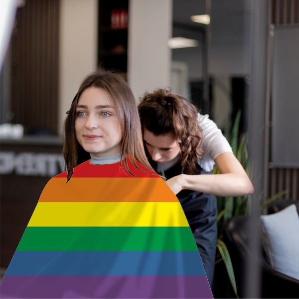 Gay & Lesbian Kingdom Of The Coral Sea Islands Barber Apron