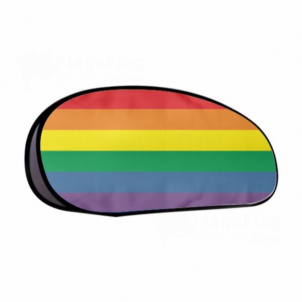 Gay & Lesbian Kingdom Of The Coral Sea Islands Horizontal Fabric Banner Display Stands