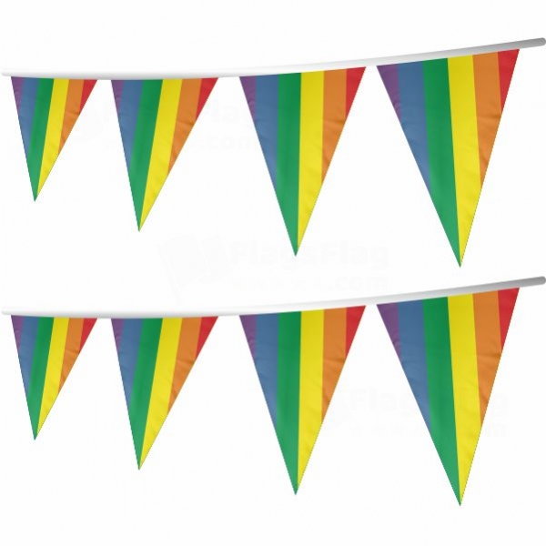 Gay & Lesbian Kingdom Of The Coral Sea Islands Stringed Triangle Flag