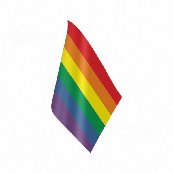 Gay & Lesbian Kingdom Of The Coral Sea Islands Table Flag