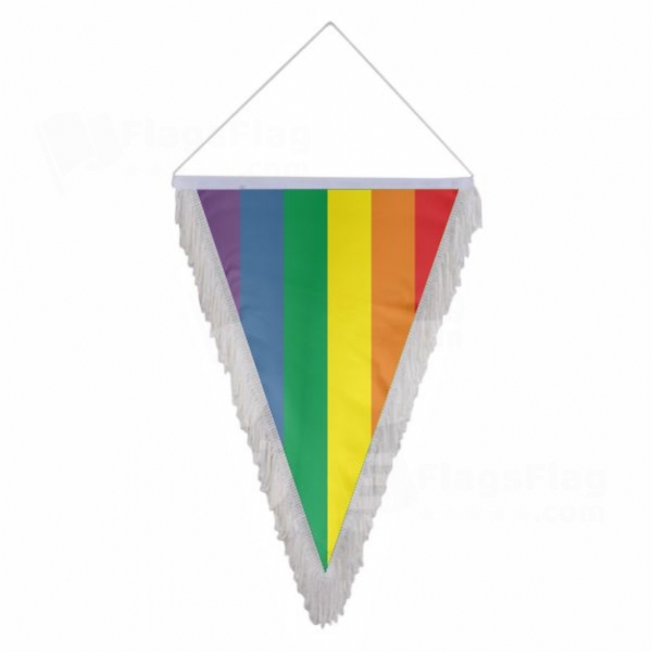 Gay & Lesbian Kingdom Of The Coral Sea Islands Triangle Fringed Streamers