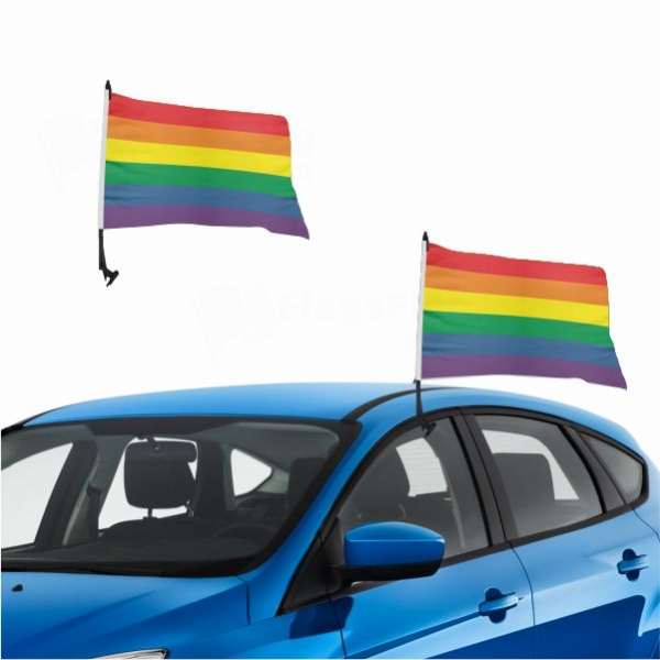 Gay & Lesbian Kingdom Of The Coral Sea Islands Vehicle Convoy Flag