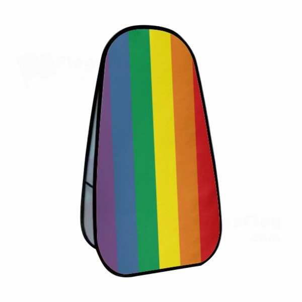 Gay & Lesbian Kingdom Of The Coral Sea Islands Vertical Cloth Banner Display Stands