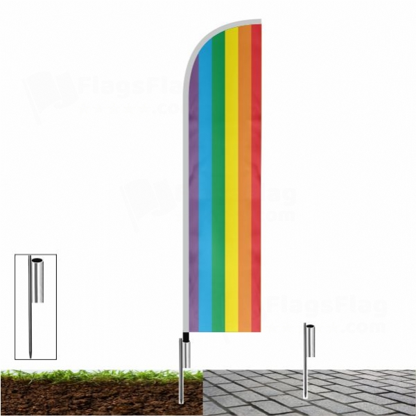 Gay Pride Beach Flags Gay Pride Sailing Flags