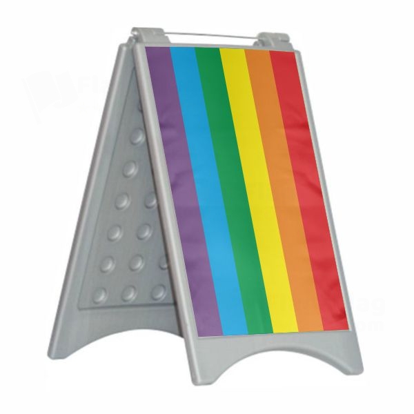Gay Pride Open Gay Pride Close Plastic Pontoon