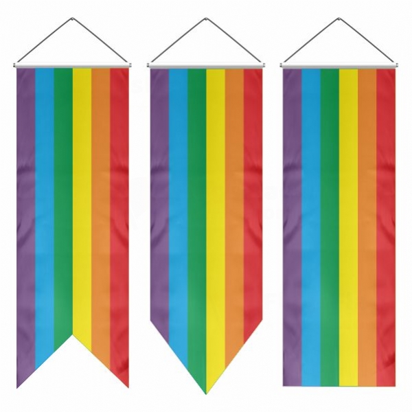 Gay Pride Swallowtail Flags