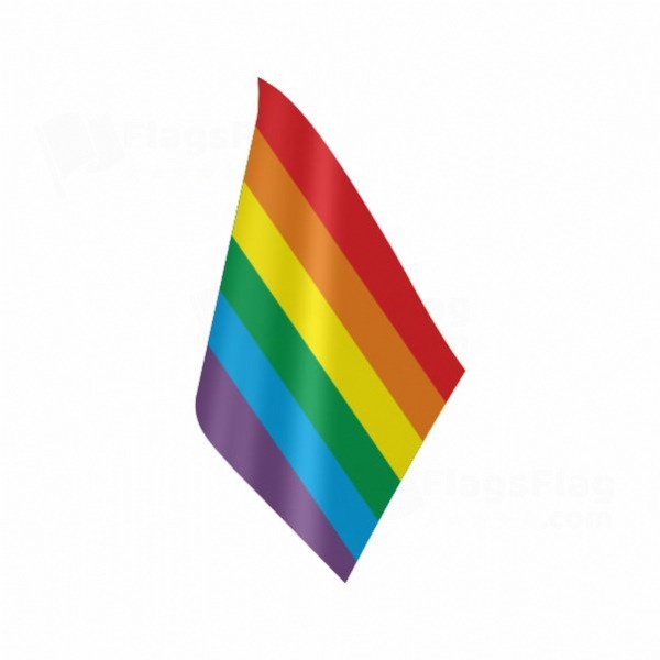 Gay Pride Table Flag