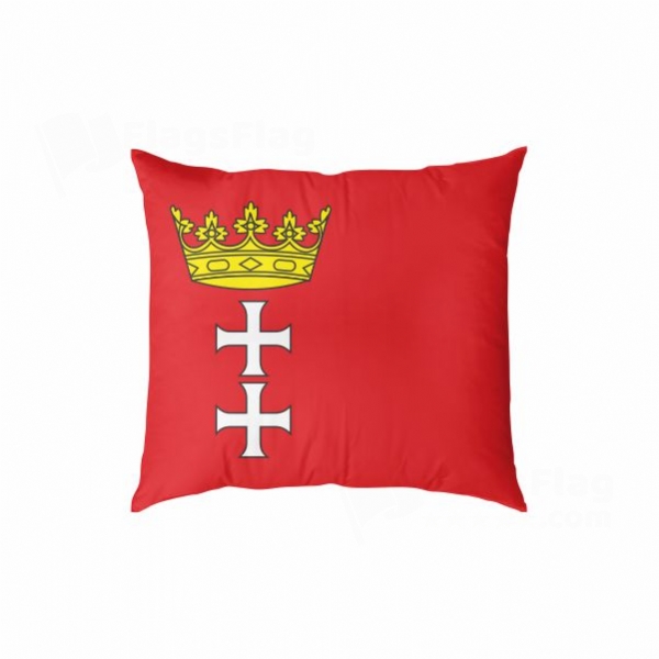 Gdansk Digital Printed Pillow Cover
