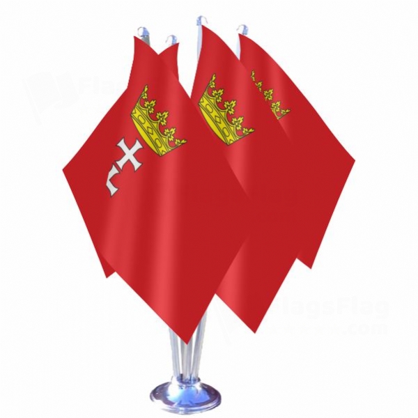 Gdansk Quadruple Table Flag