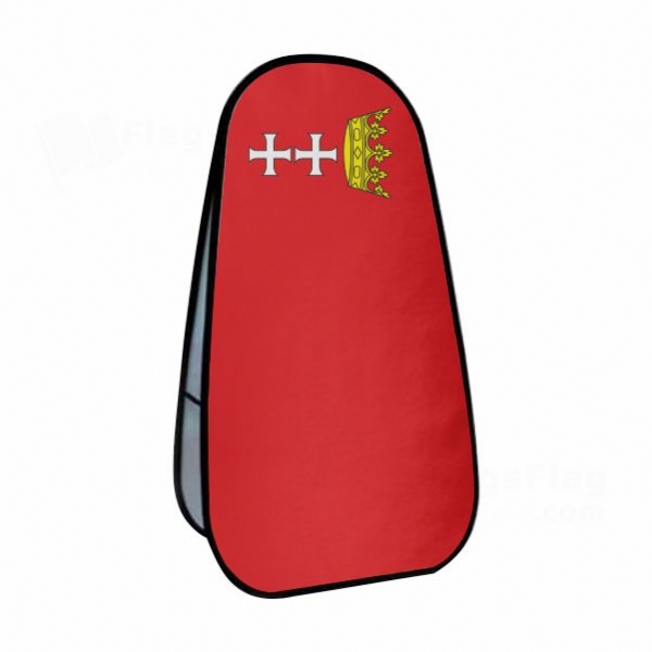 Gdansk Vertical Cloth Banner Display Stands