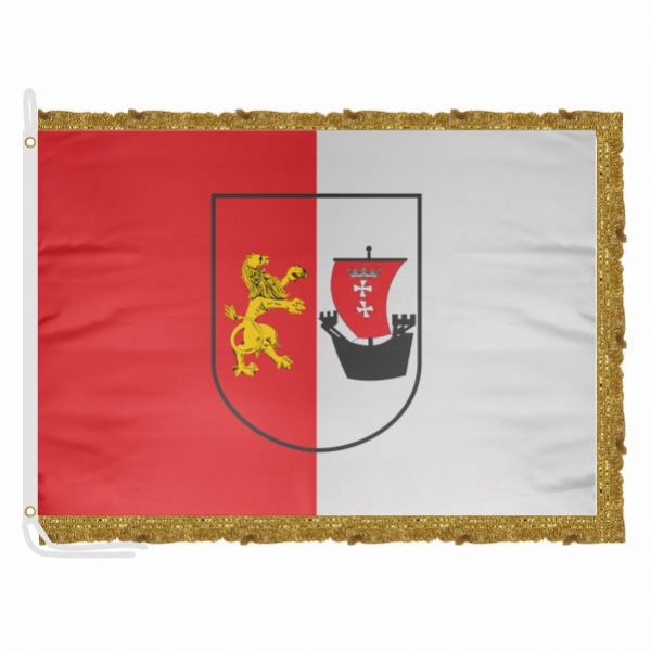 Gdanski Satin Office Flag