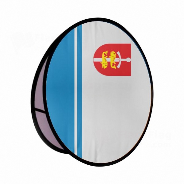 Gdynia Round Cloth Banner Display Stands