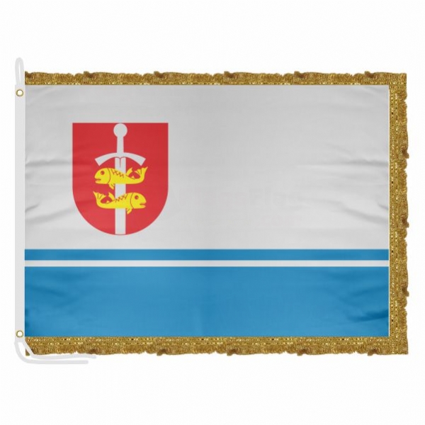 Gdynia Satin Office Flag