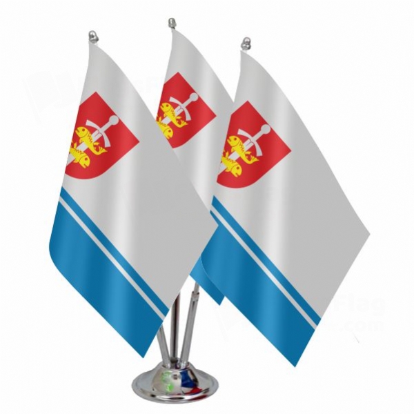 Gdynia Triple Table Flag