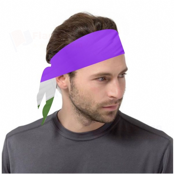 Genderqueer Pride Digital Print Bandanas