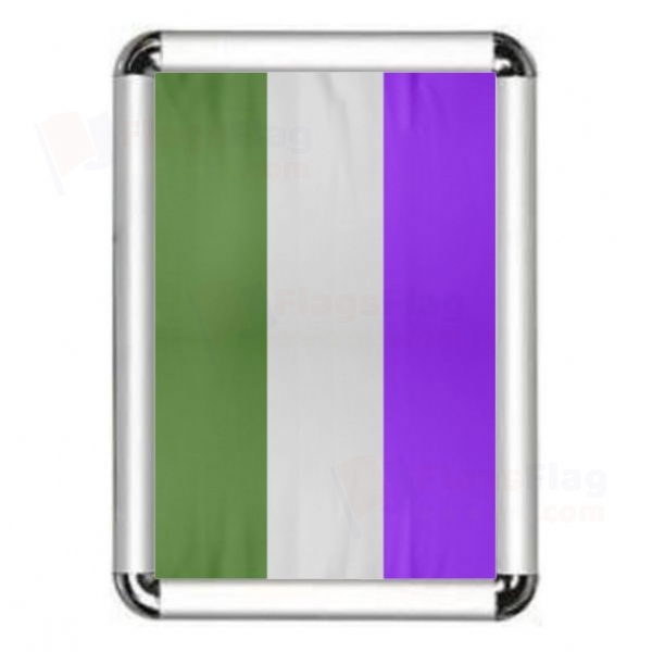 Genderqueer Pride Framed Pictures
