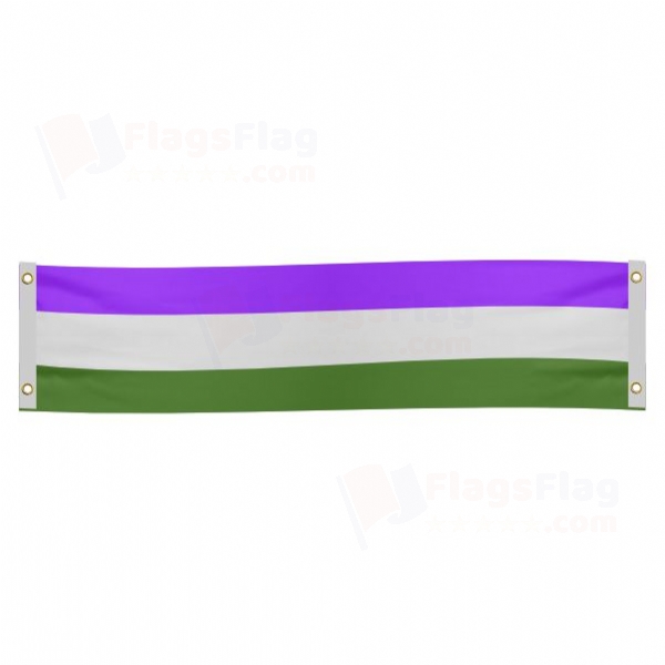 Genderqueer Pride Poster Banner