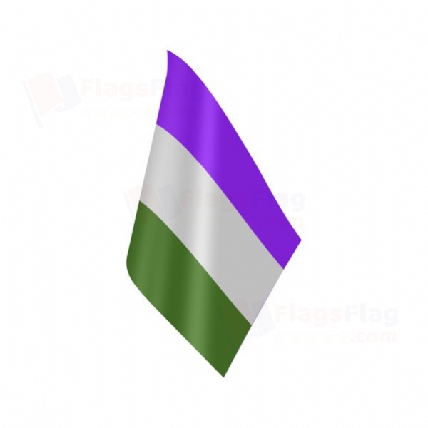 Genderqueer Pride Table Flag
