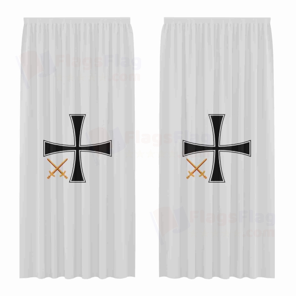 General Admirals Digital Printed Curtains