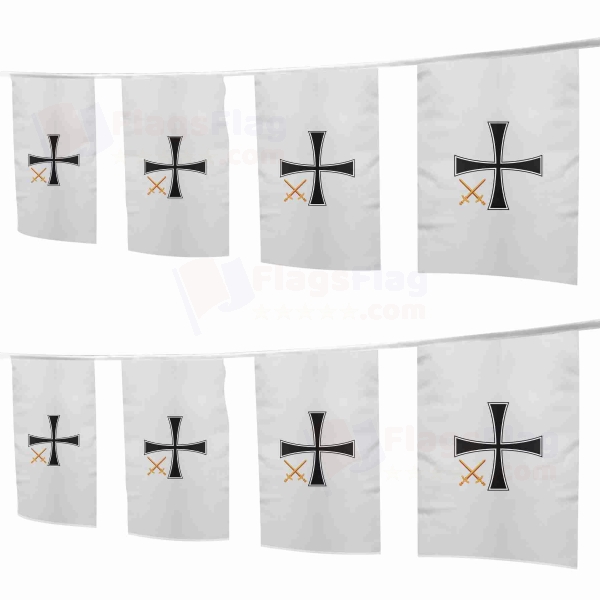 General Admirals Square String Flags