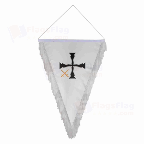 General Admirals Triangle Fringed Streamers