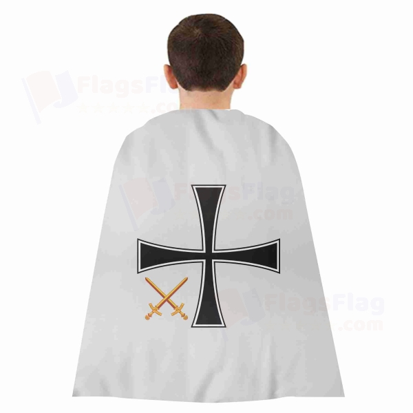 General Admirals Woven Fabric Cloak Digital Printing