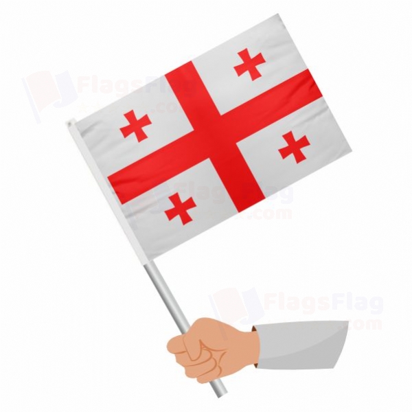 Georgia Stick Flag