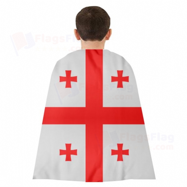 Georgia Woven Fabric Cloak Digital Printing