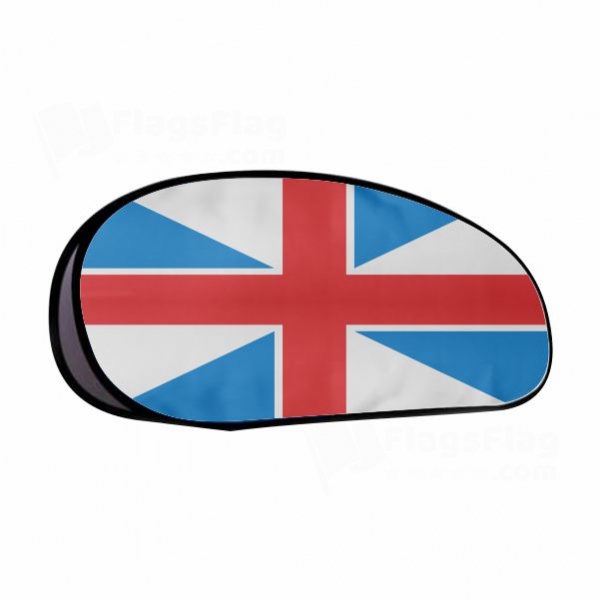 Georgian Air Force Horizontal Fabric Banner Display Stands