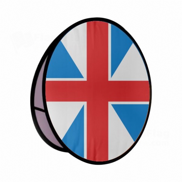 Georgian Air Force Round Cloth Banner Display Stands