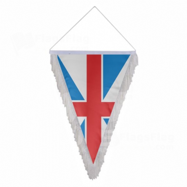 Georgian Air Force Triangle Fringed Streamers