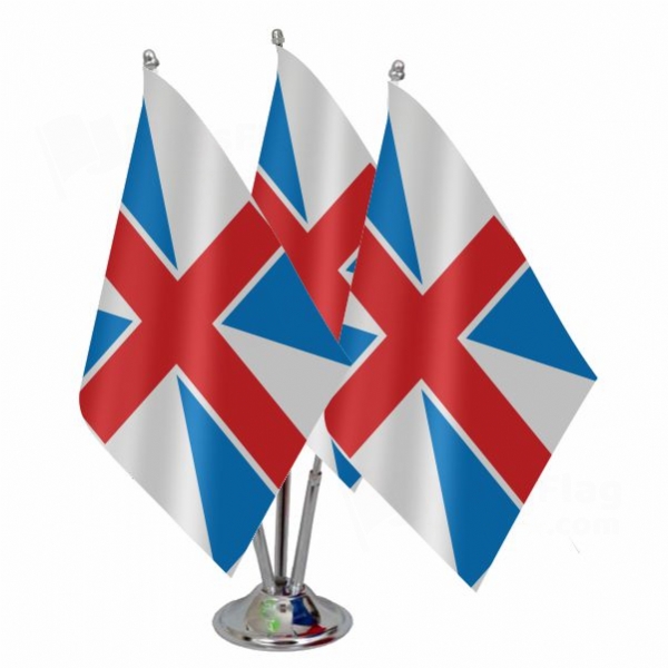 Georgian Air Force Triple Table Flag