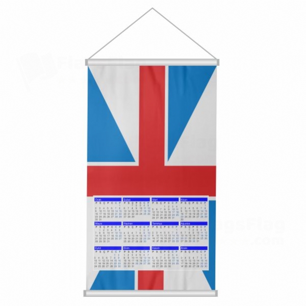 Georgian Air Force Woven Fabric Digital Printing Calendar