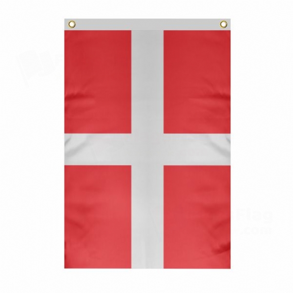 Georgian Land Forces Large Size Flag Hanging on Building