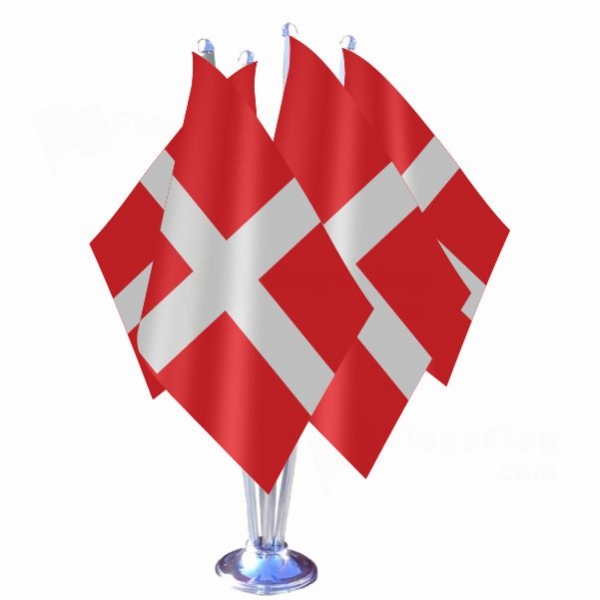Georgian Land Forces Quadruple Table Flag