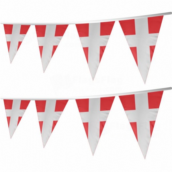 Georgian Land Forces Stringed Triangle Flag