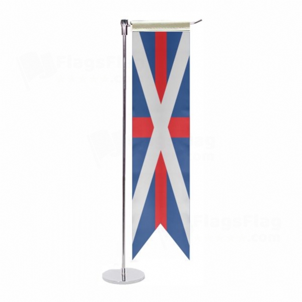 Georgian Navy L Table Flag