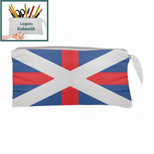 Georgian Navy Makeup Bag